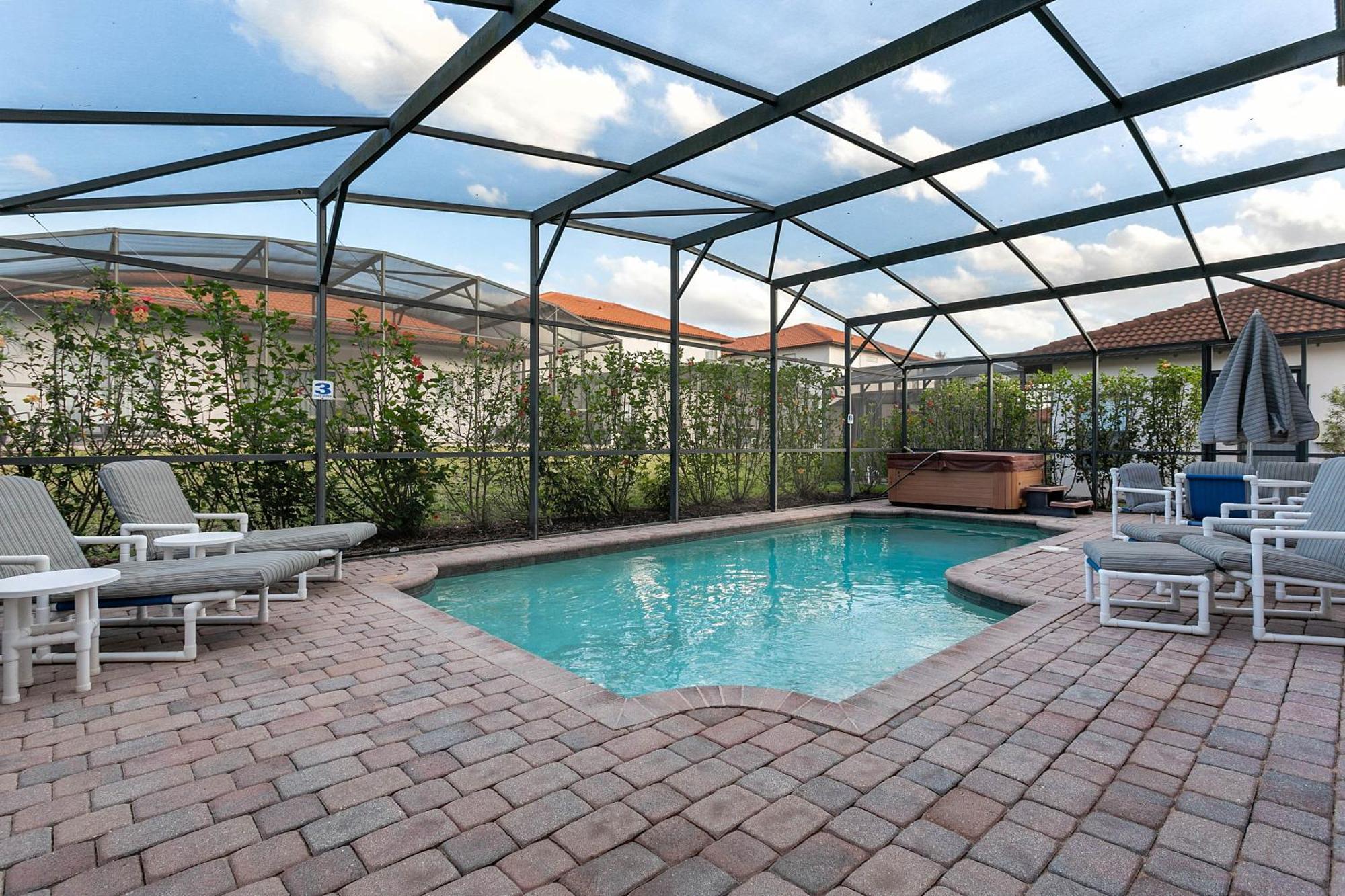 Paradise Resort Styles 4 Bedrooms With 3 Baths Pool And Spa オーランド エクステリア 写真